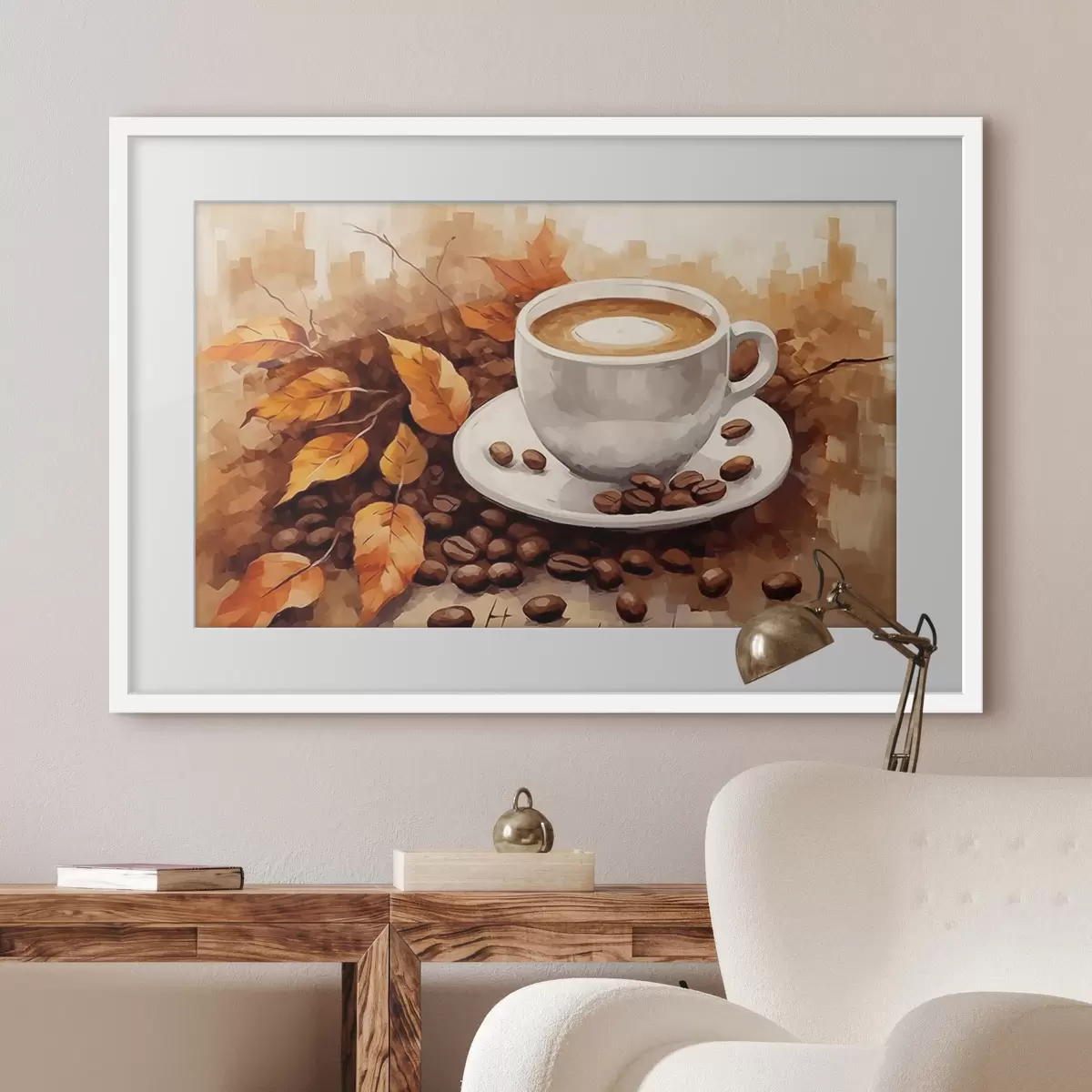 Poster Café de otoño f44116
