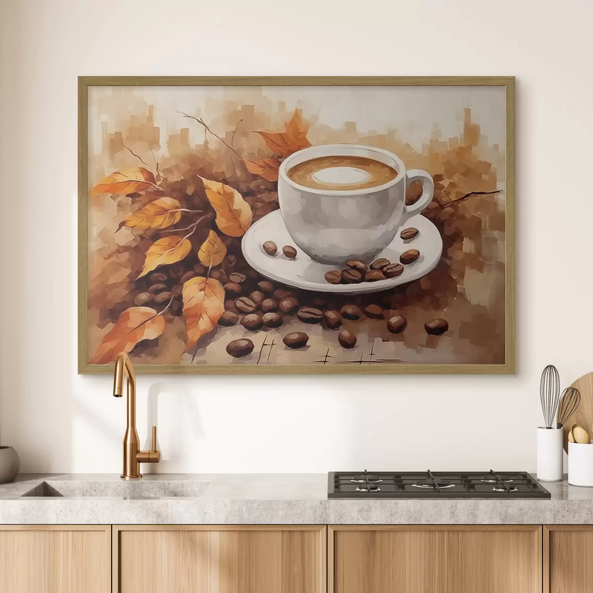Poster Café de otoño f44116