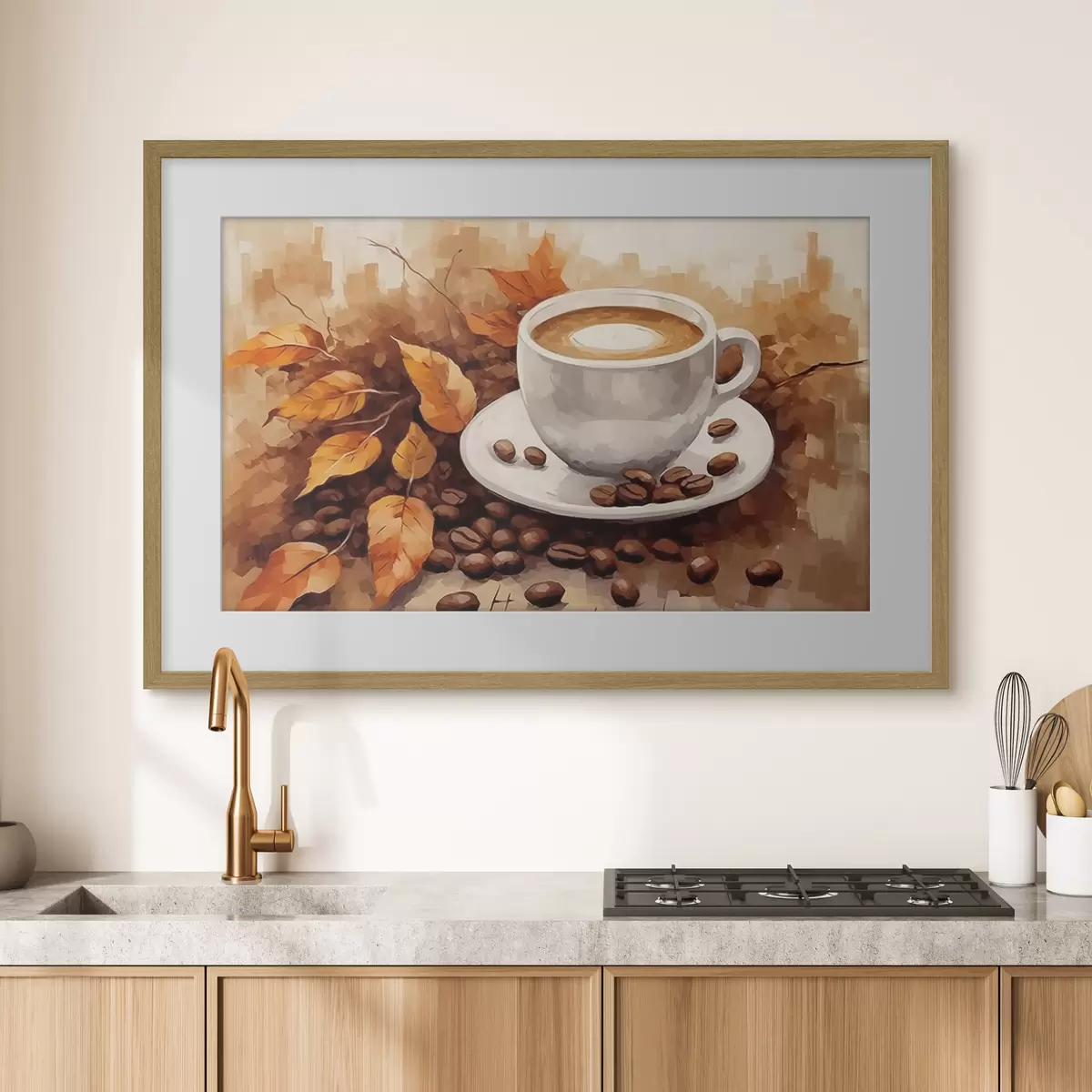Poster Café de otoño f44116