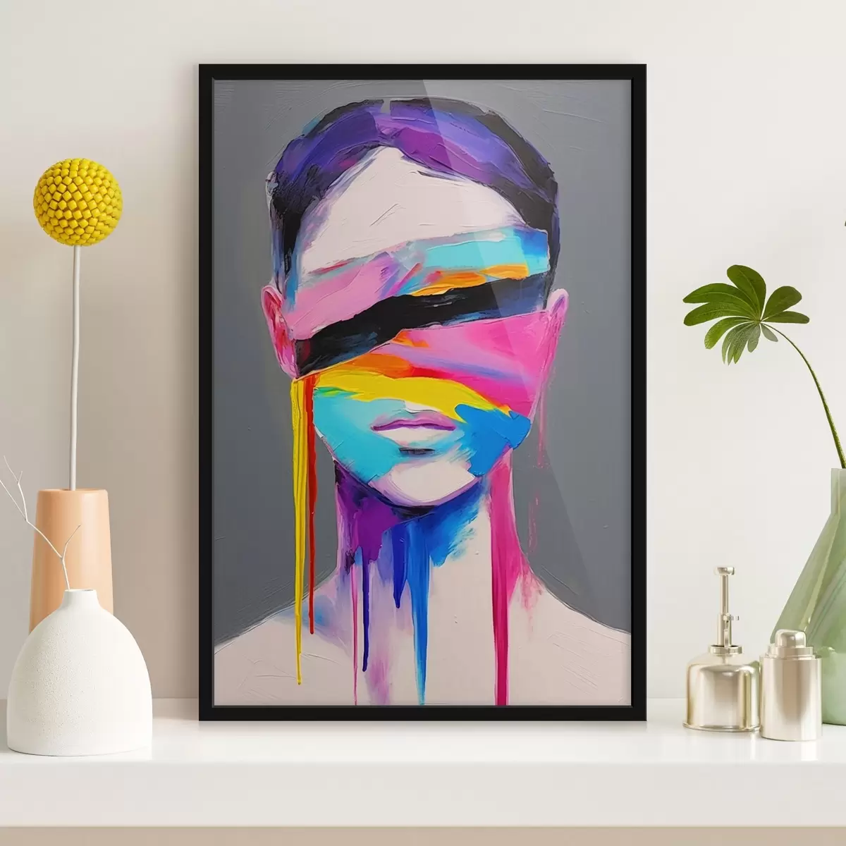 Poster Cara abstracta f44117