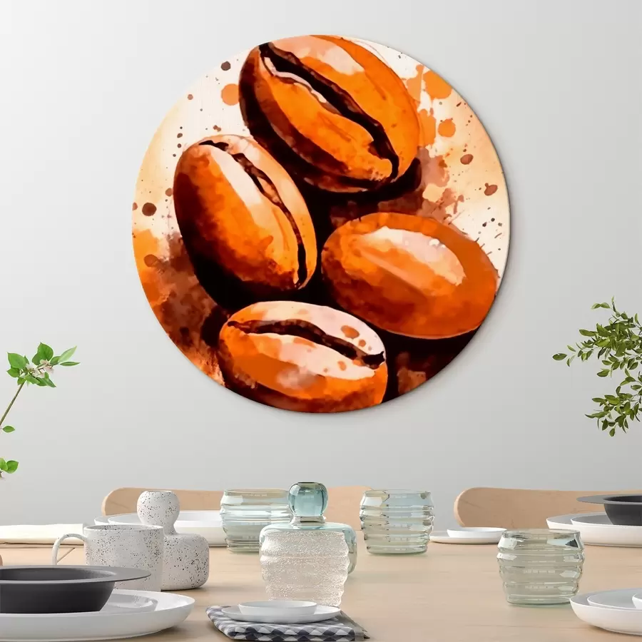 murales de pared Café en grano r44115