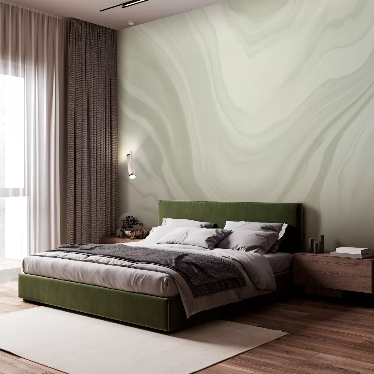 murales de pared Ondas abstractas w03744v2