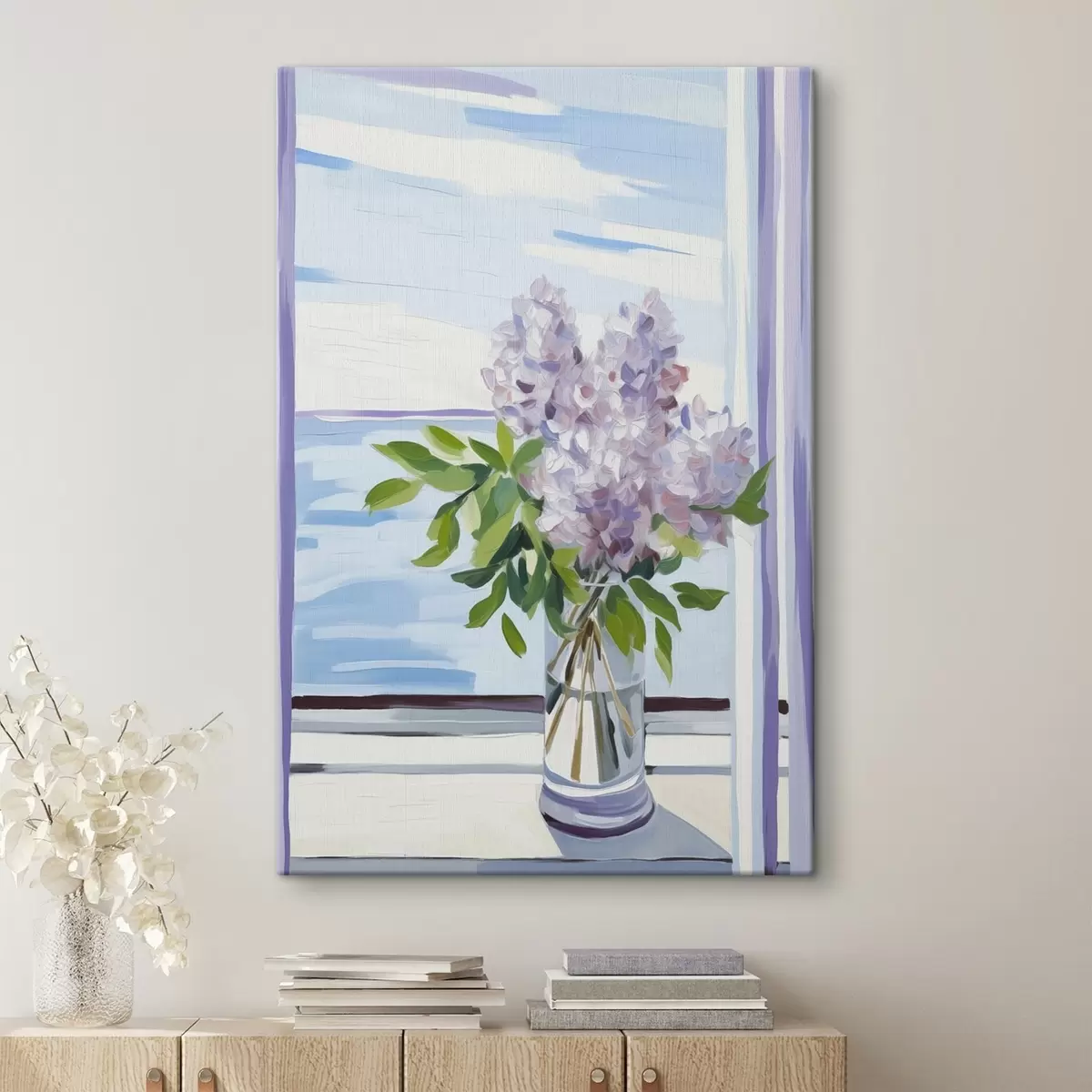 murales de pared Un ramo de lilas s44134