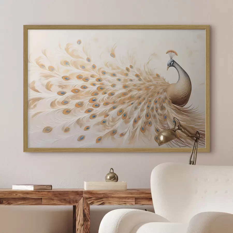 murales de pared Pavo real f44139