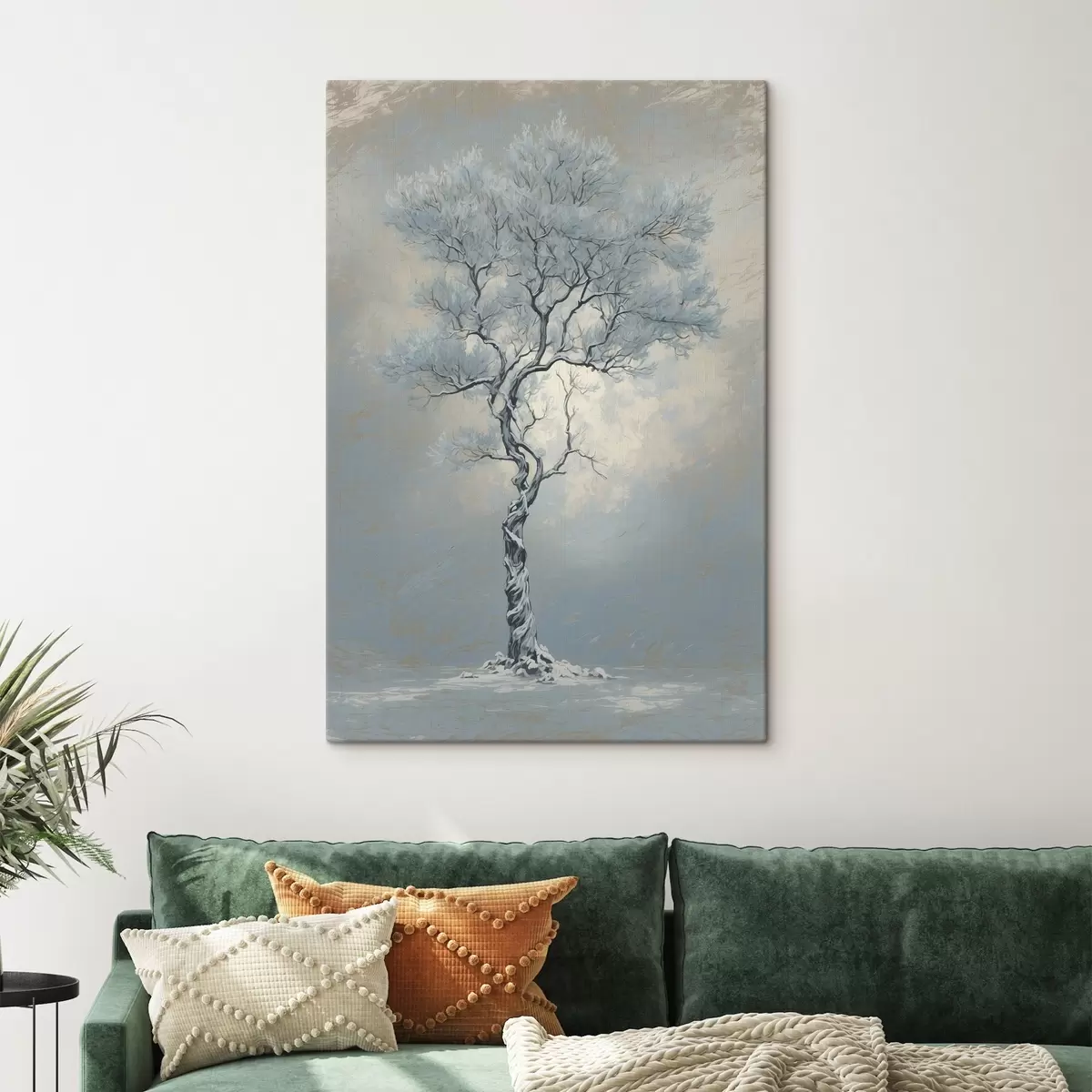 murales de pared Árbol congelado s44087