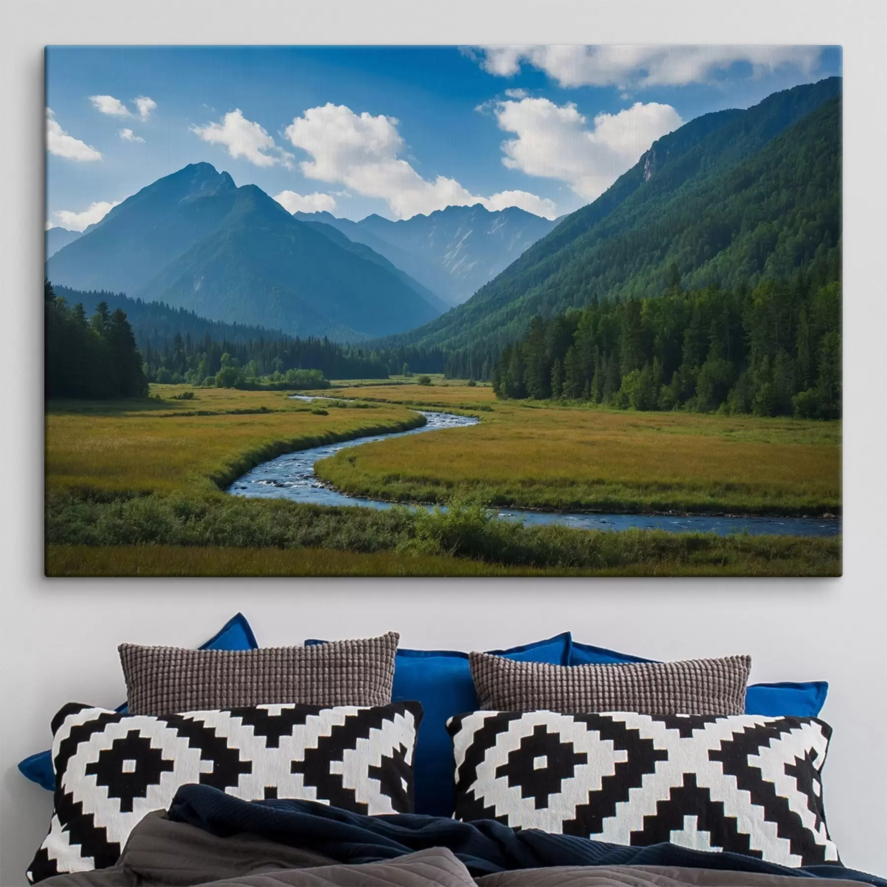 murales de pared Arroyo de las montañas s44099