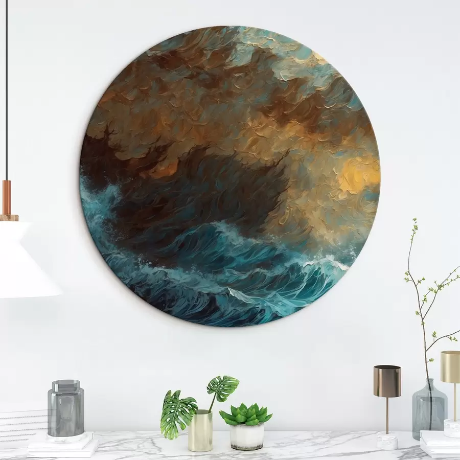 murales de pared Tormenta marina r44086