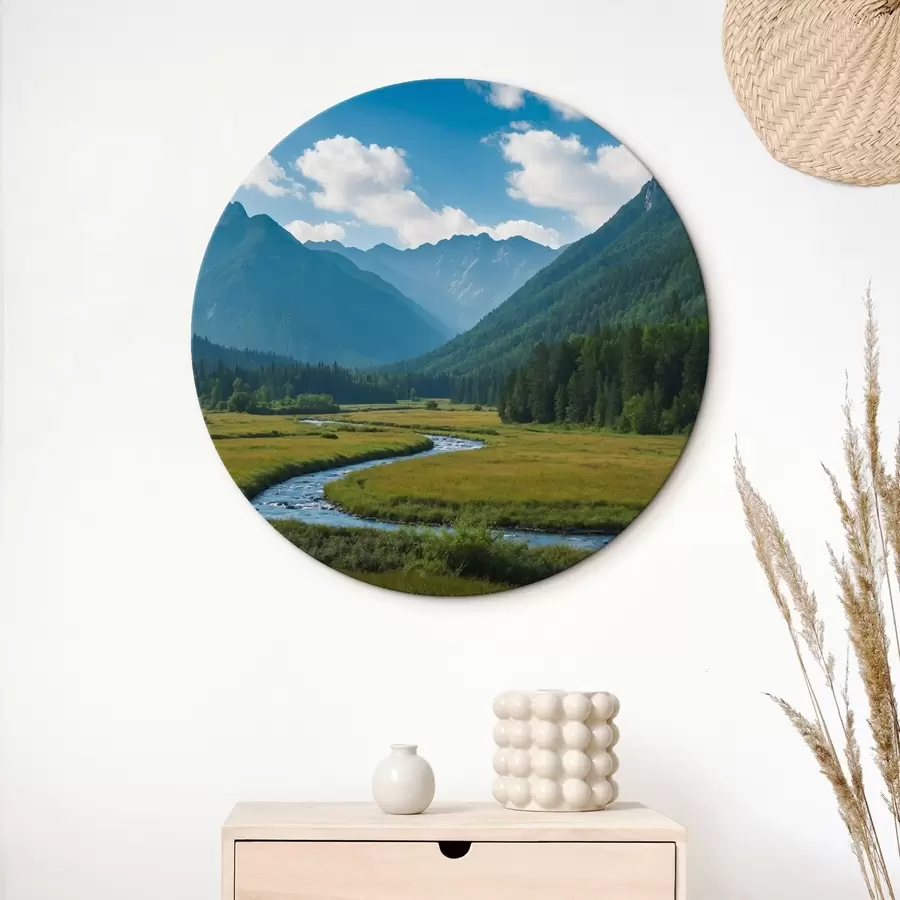 murales de pared Arroyo de las montañas r44099