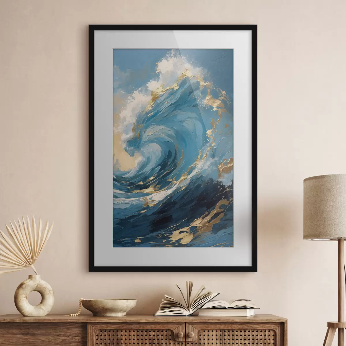 Poster Tsunami creciente f44084