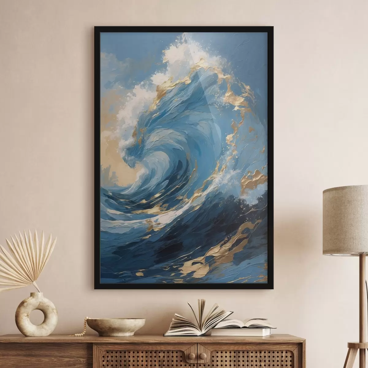 Poster Tsunami creciente f44084
