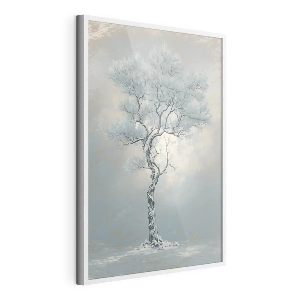 Poster Árbol congelado f44087