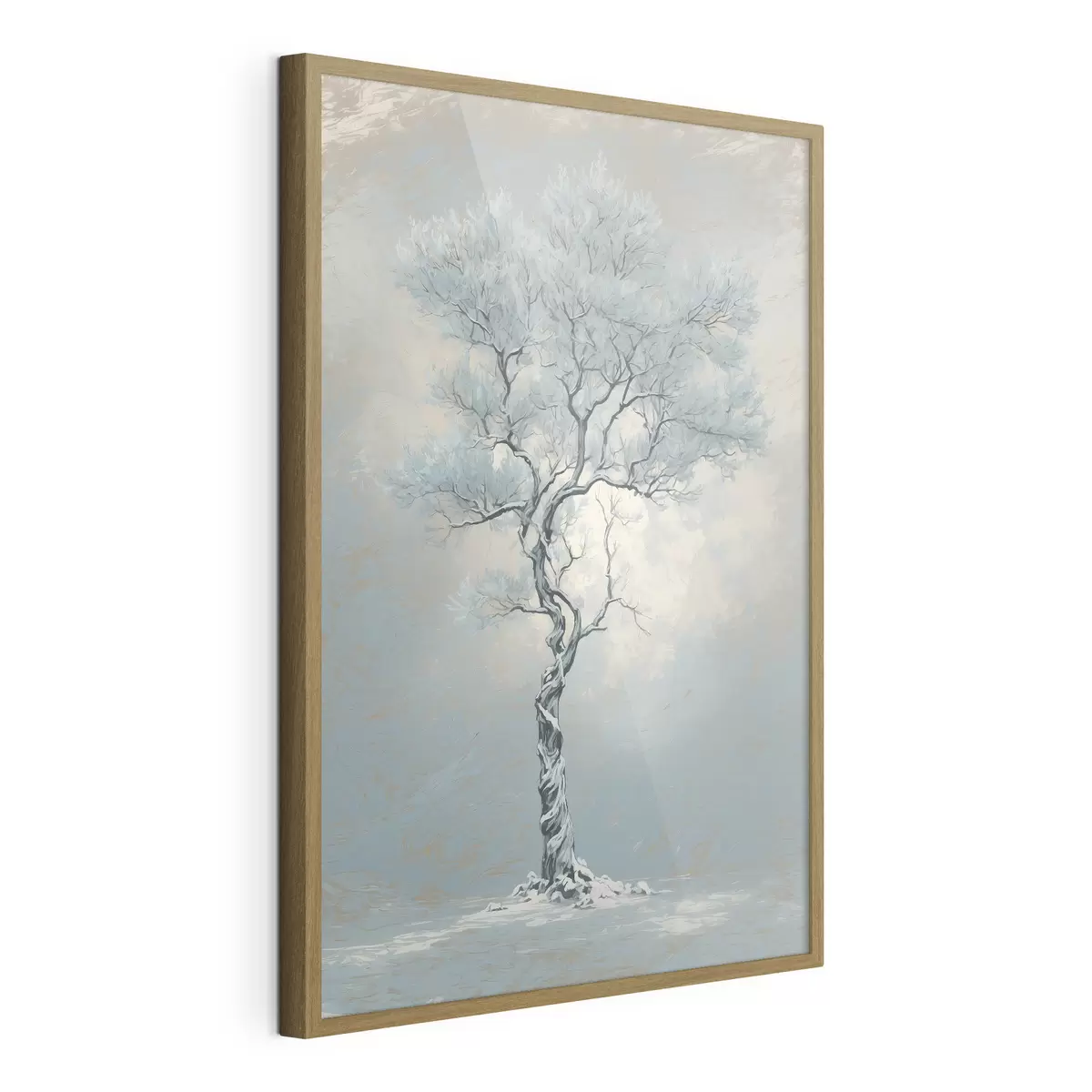 Poster Árbol congelado f44087