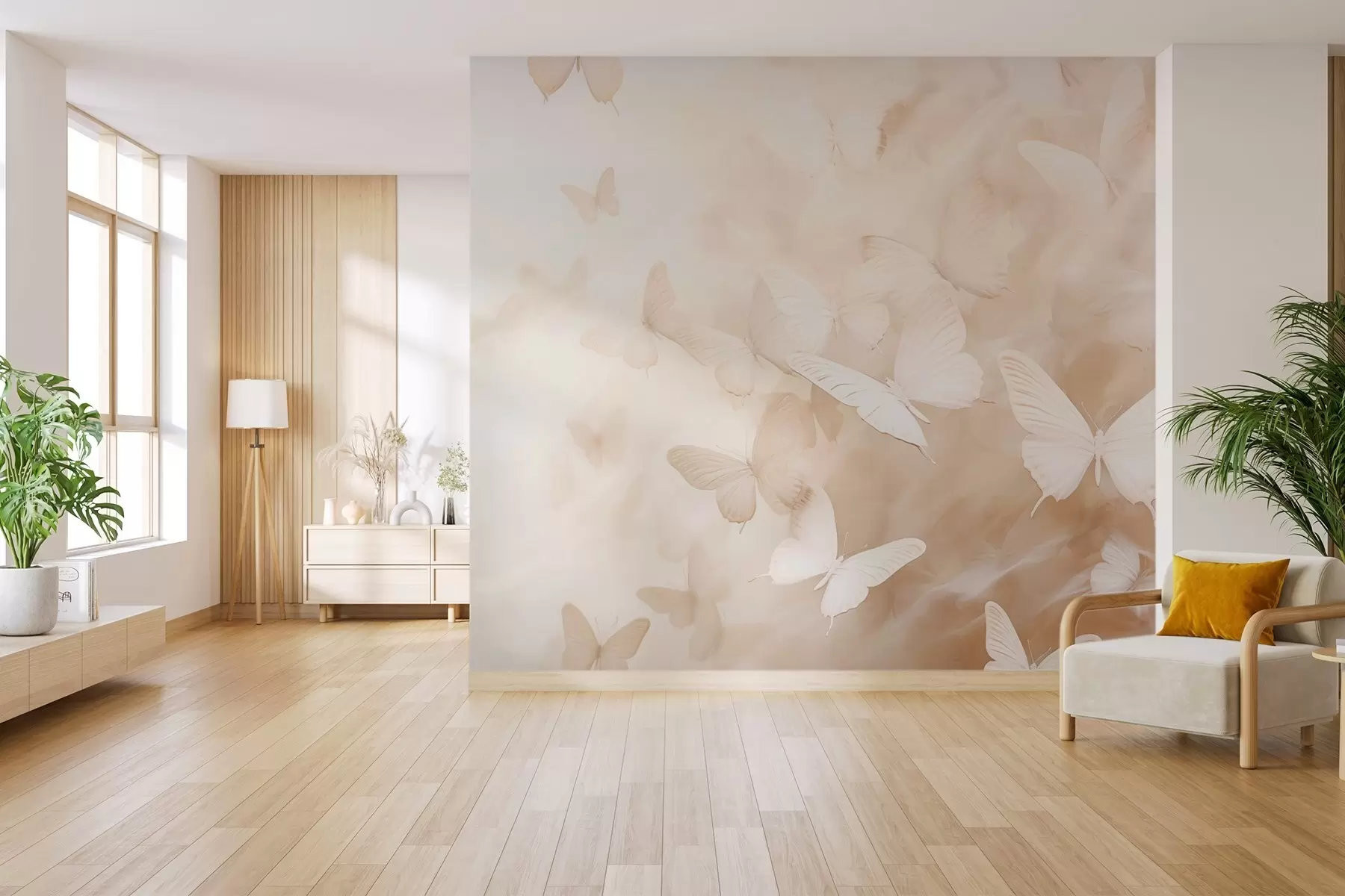 murales de pared Mariposas w03841