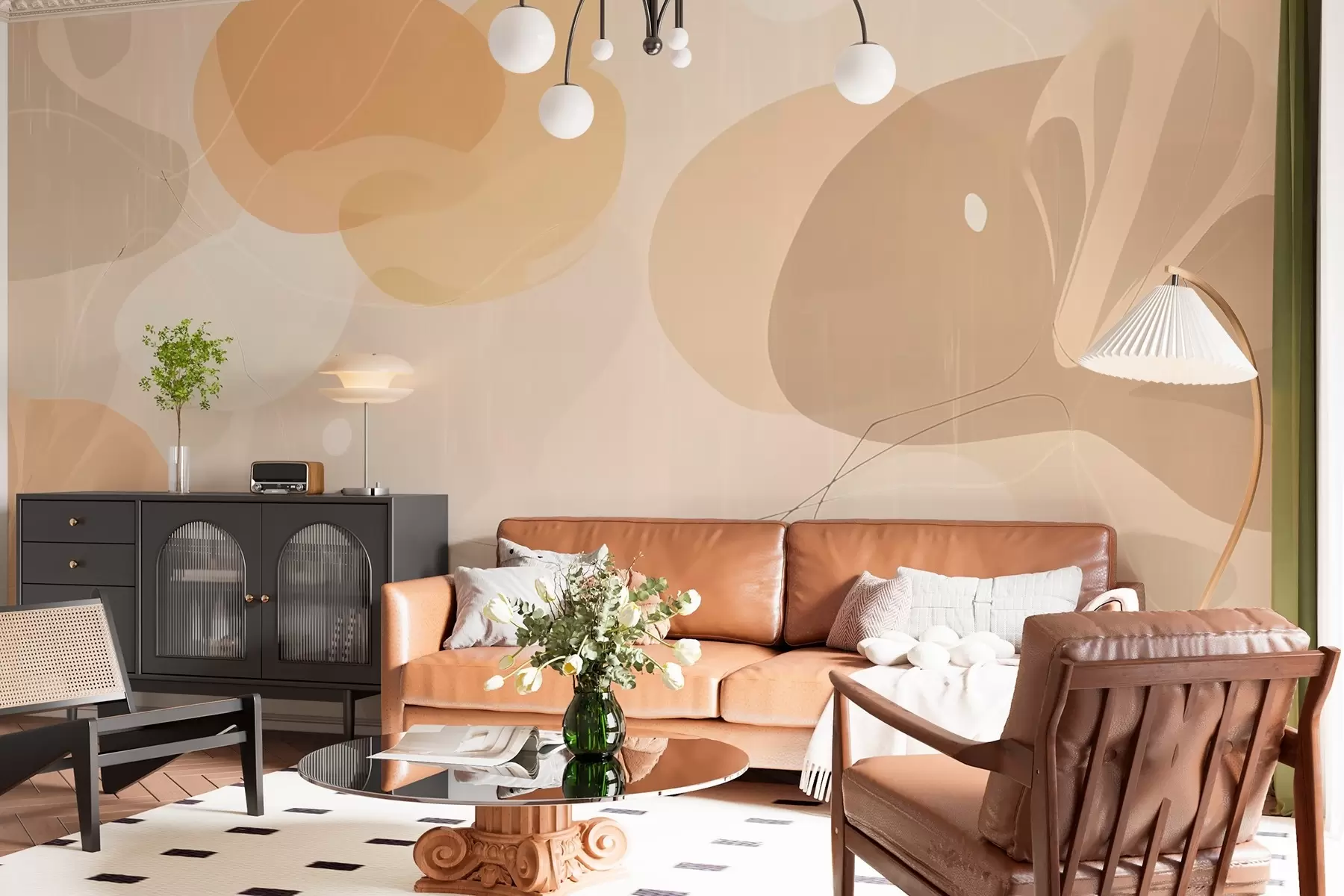 murales de pared Abstracción de la luz w03837