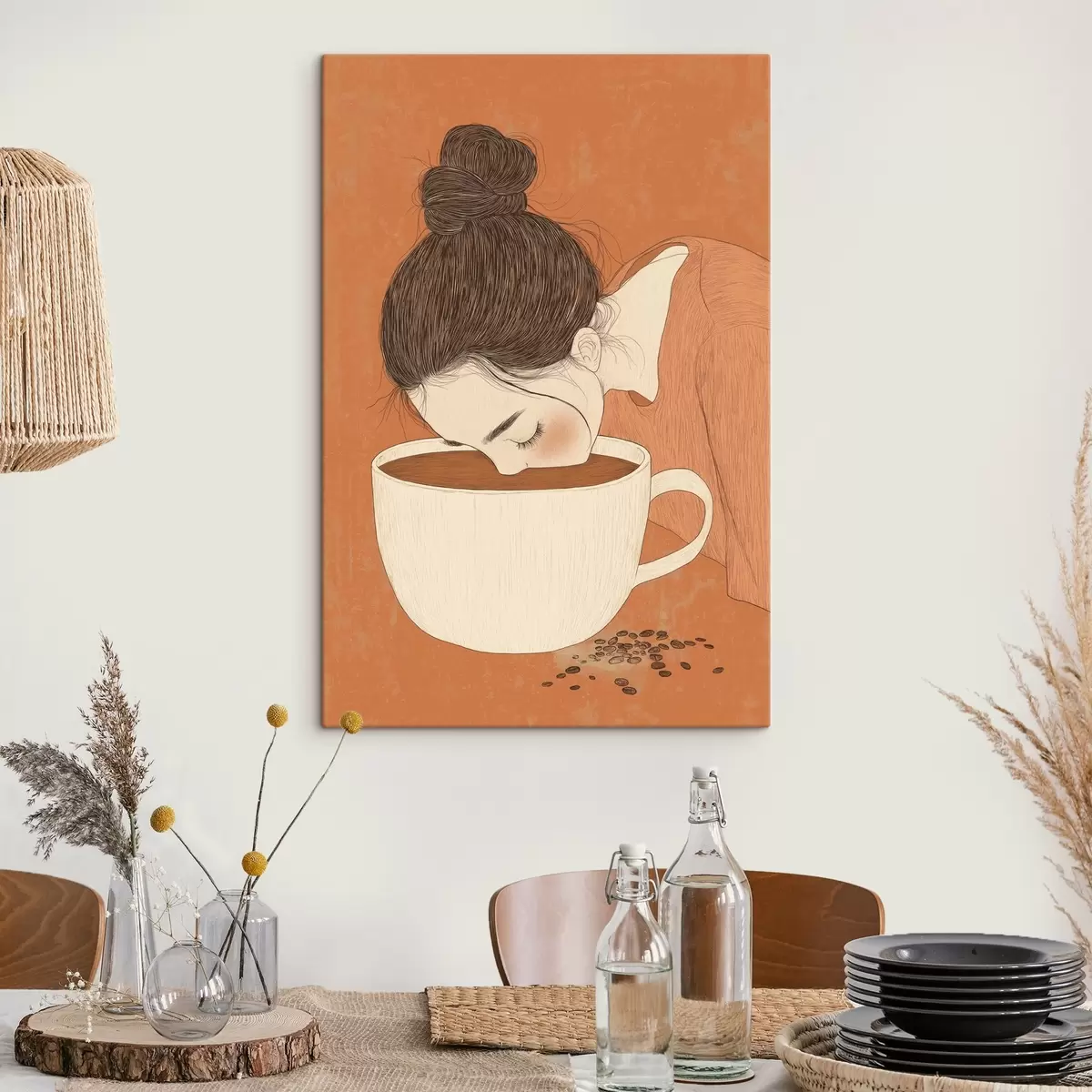 murales de pared Despertar matutino s44159