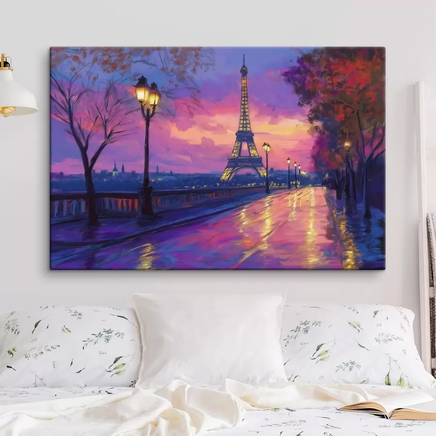 murales de pared Lluvia en París s44160