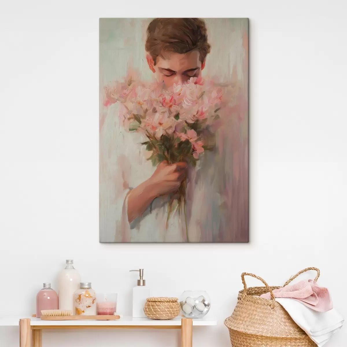 murales de pared Silencio de pétalos s44162