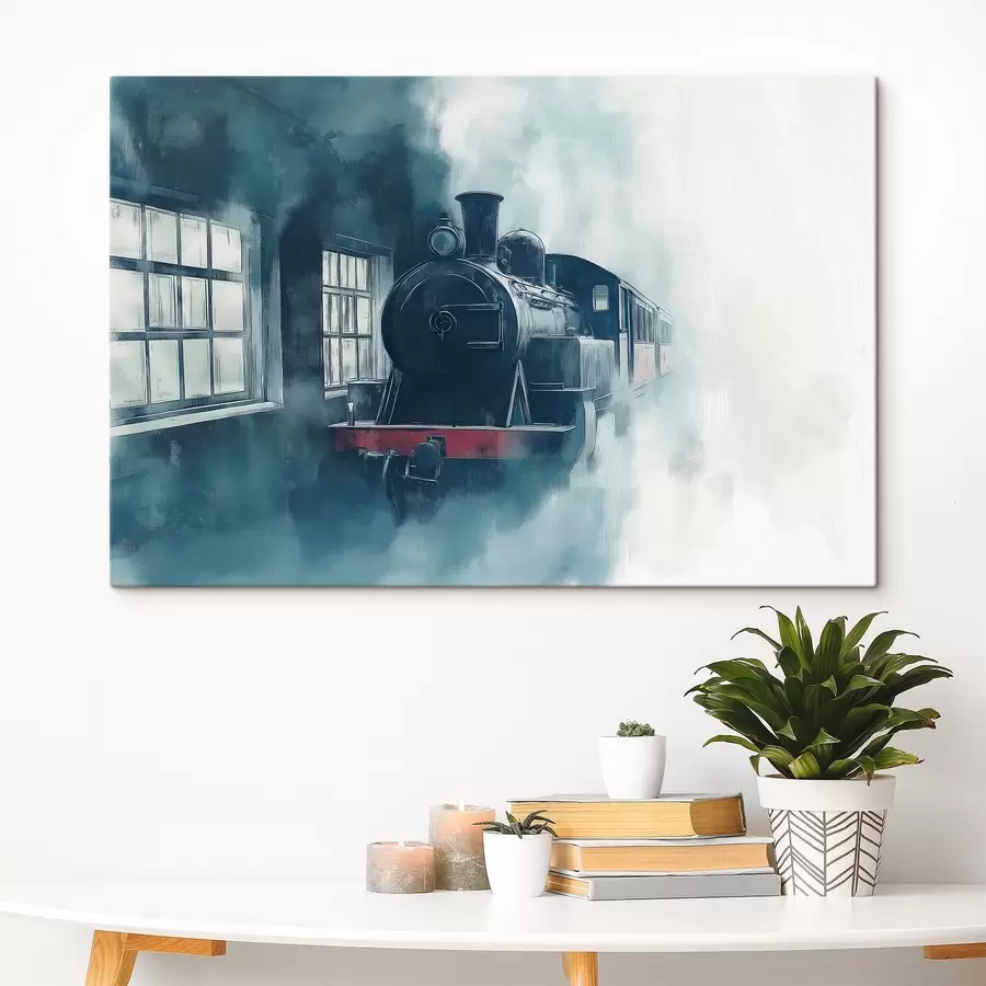 murales de pared Tren de época s44178