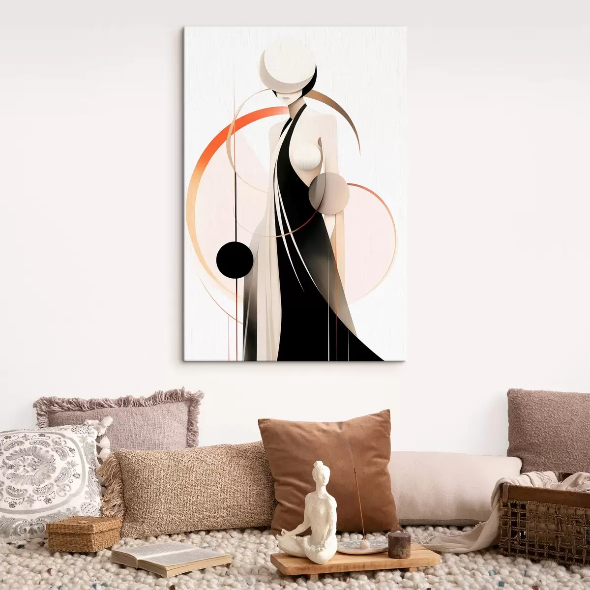 murales de pared Danza de las formas s44200