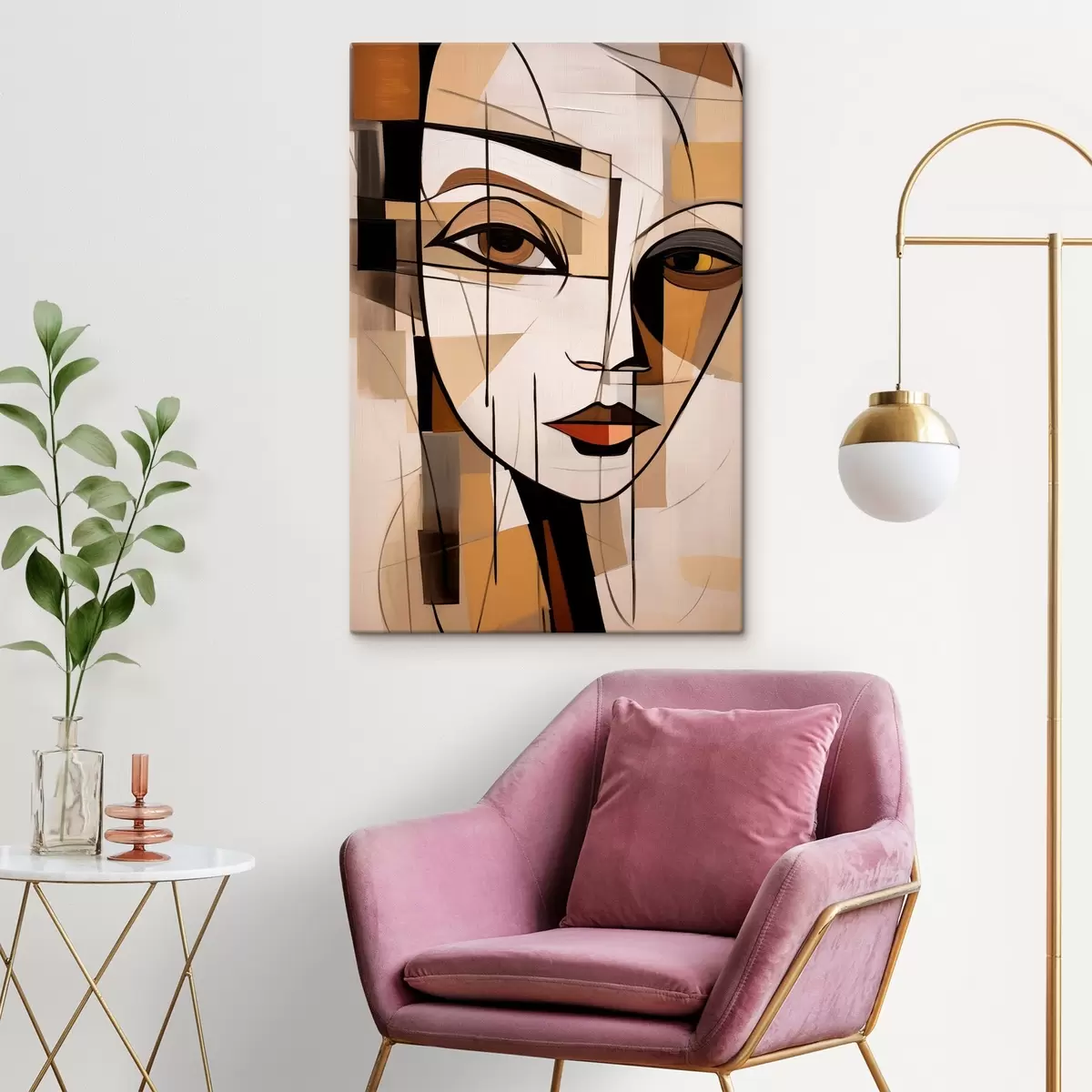 murales de pared La realidad troceada s44201