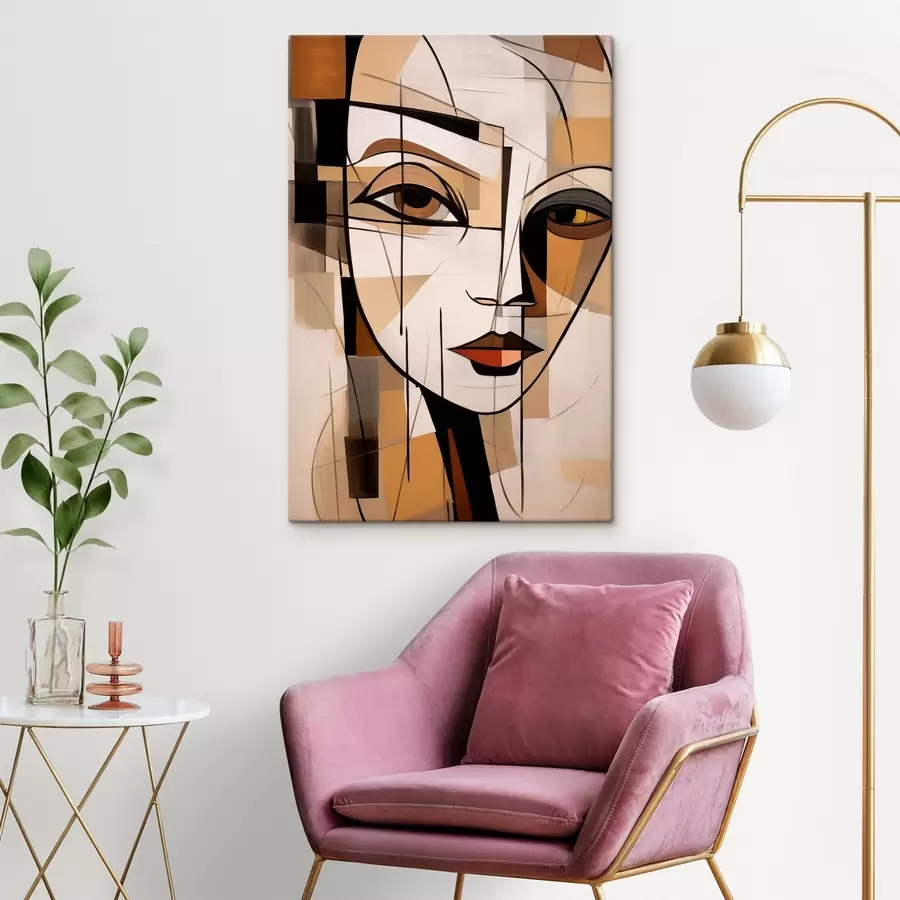 murales de pared La realidad troceada s44201