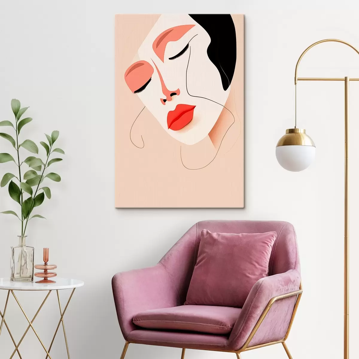 murales de pared Eco de los sentimientos s44207