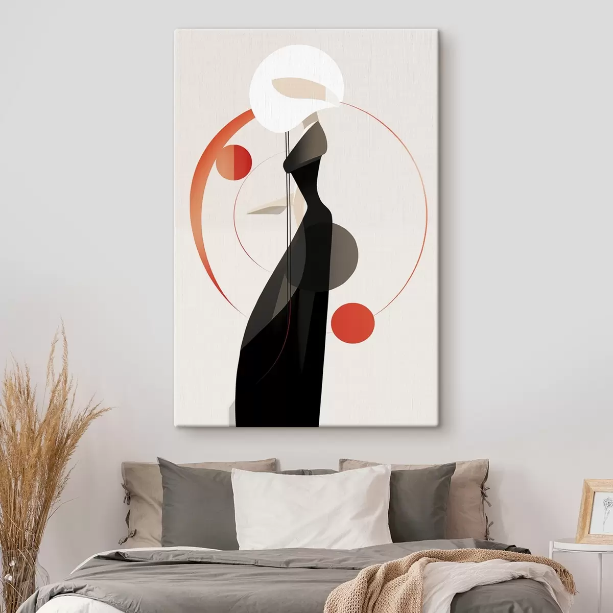 murales de pared Silueta en la danza de la luz s44208