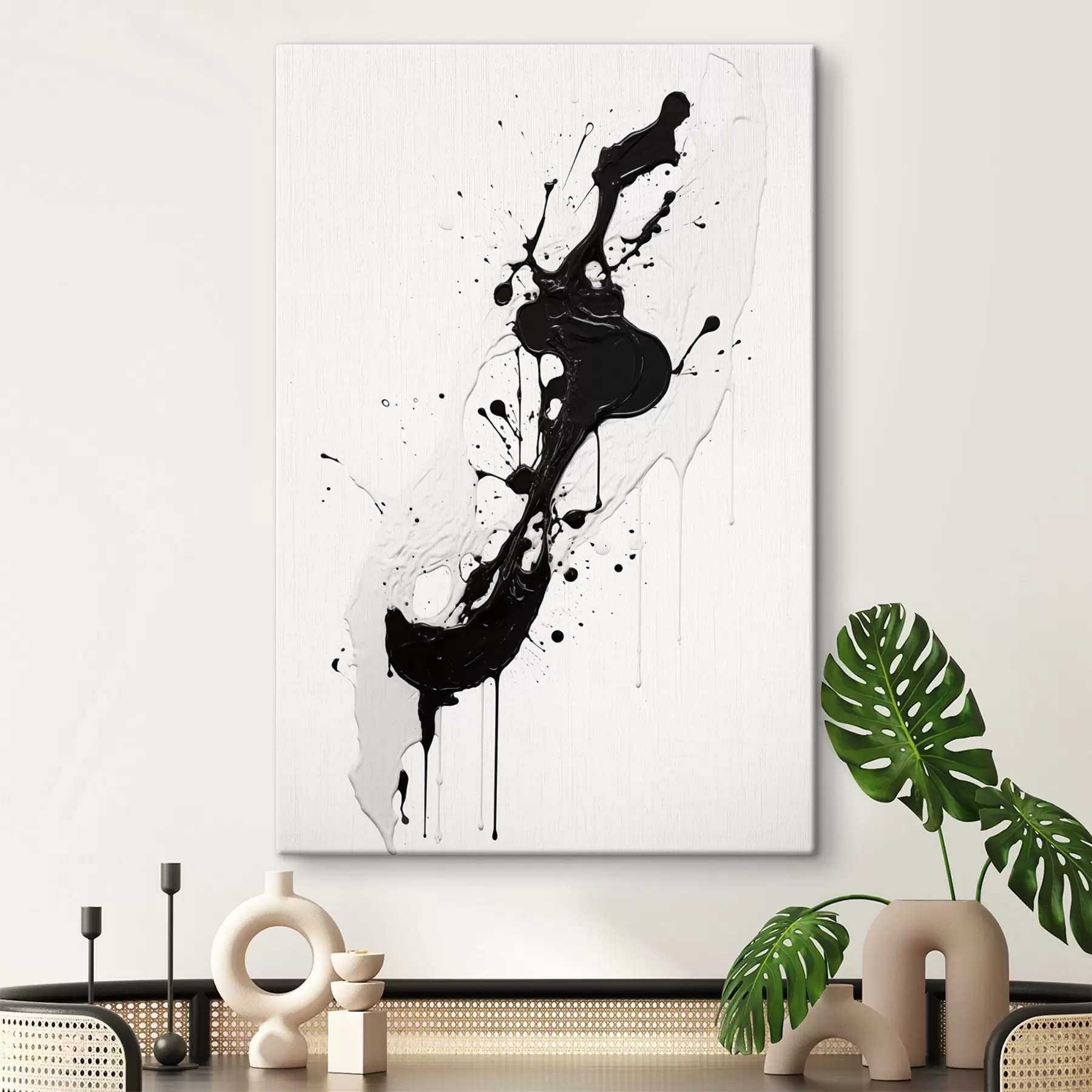 murales de pared Líneas suaves s44232