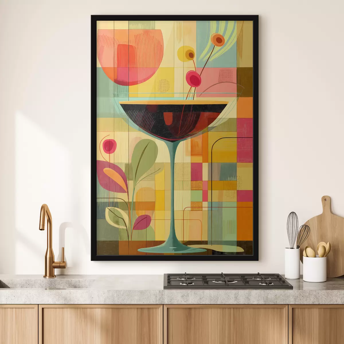 Poster Armonía geométrica f44177