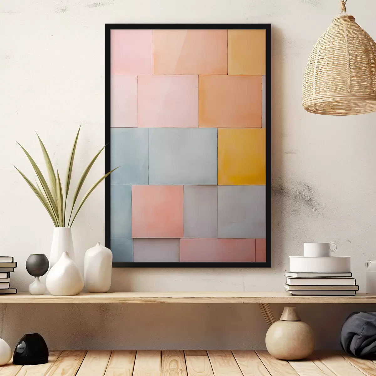 Poster Sombras de arcilla f44193