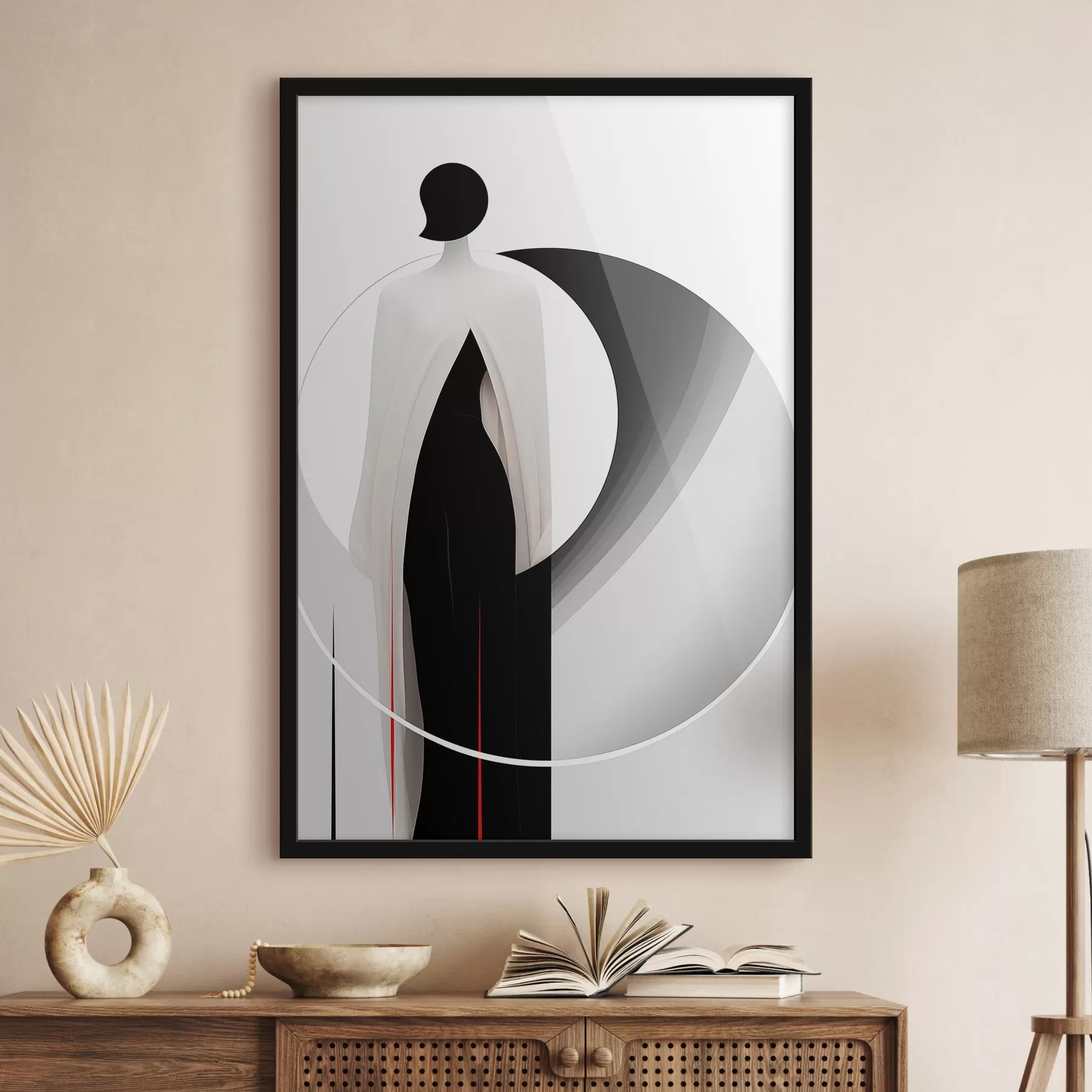 murales de pared Elegancia de la mirada f44209