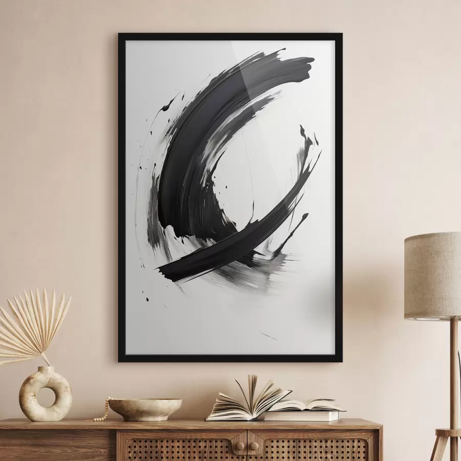 murales de pared Silueta en la danza de la luz f44233