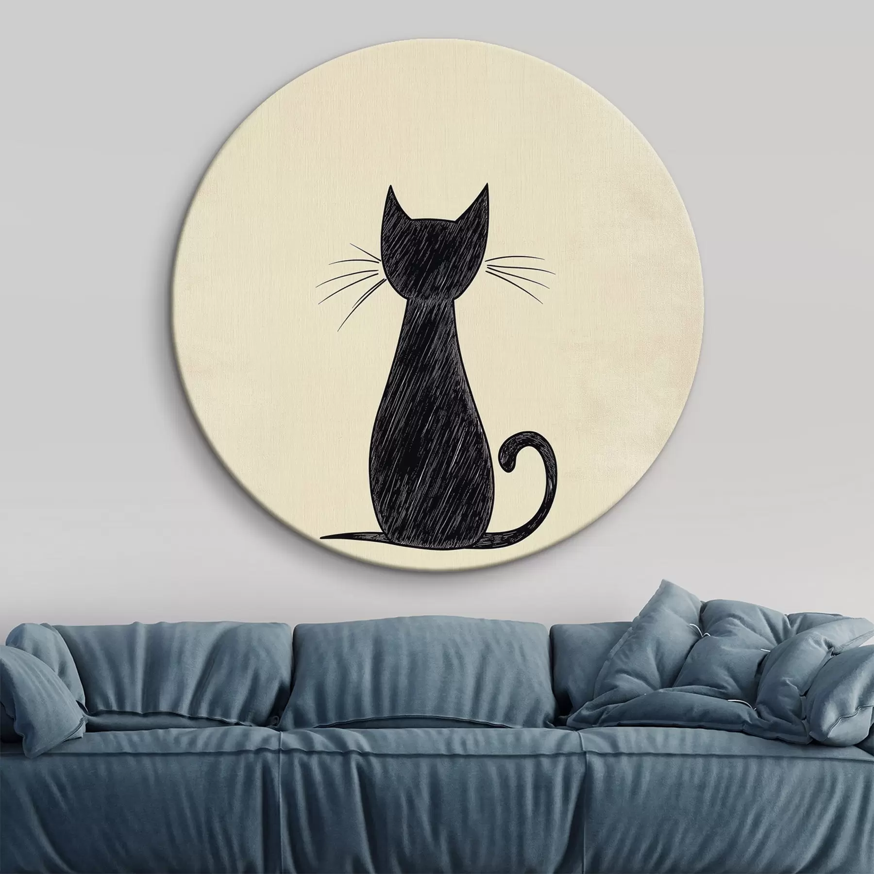 murales de pared Movimiento en silencio r44163