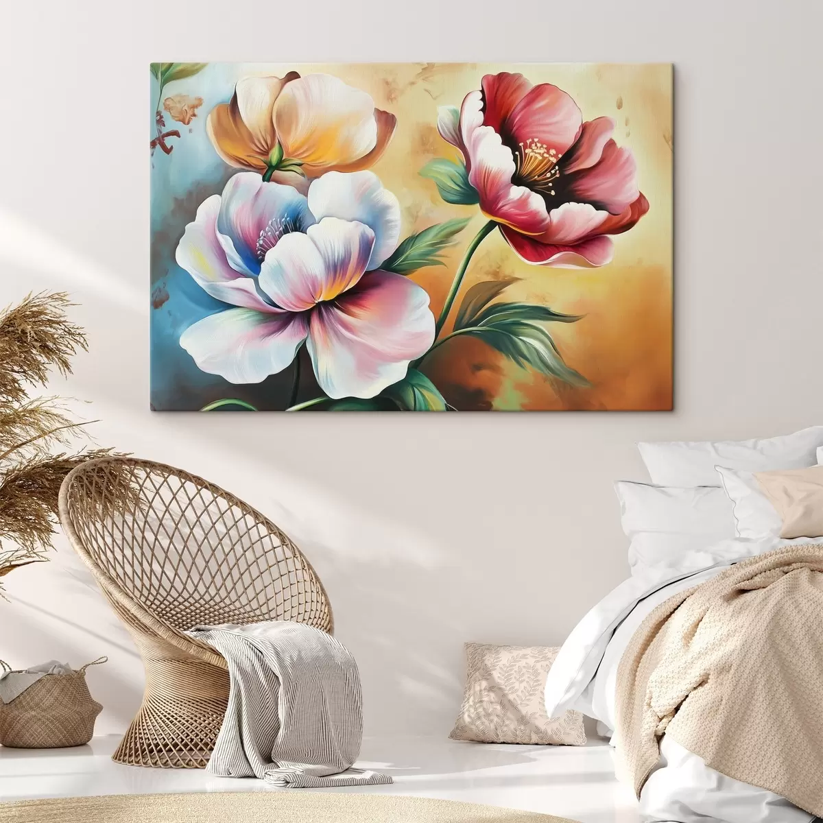 murales de pared Flores grandes s44213