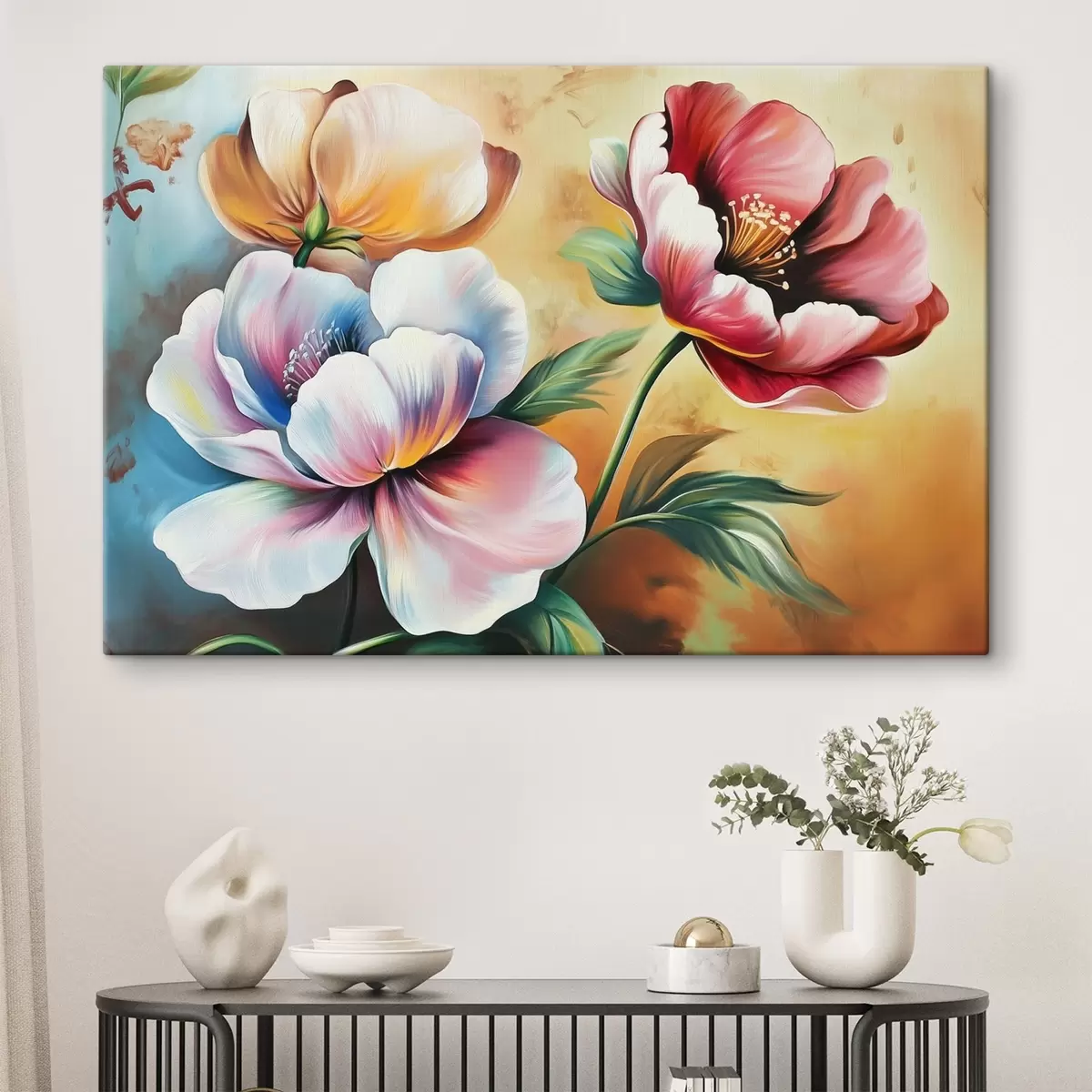 murales de pared Flores grandes s44213