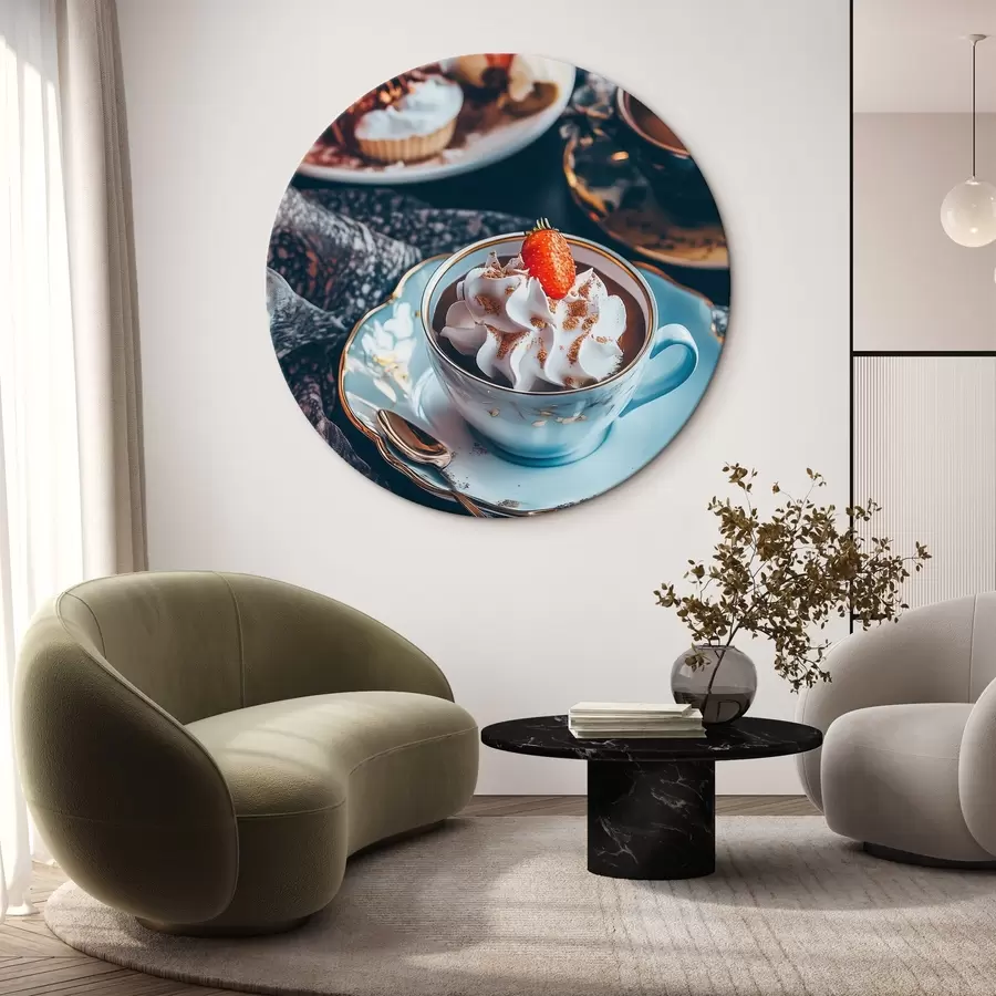 murales de pared Taza de café y postre r44228