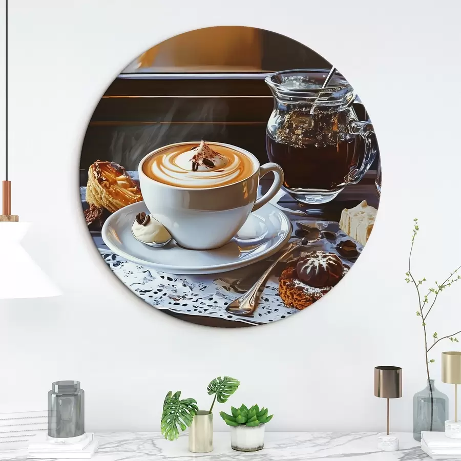 murales de pared Café en la mesa r44229