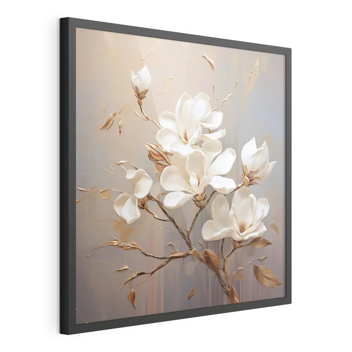 Poster Magnolias en tonos cálidos f43896