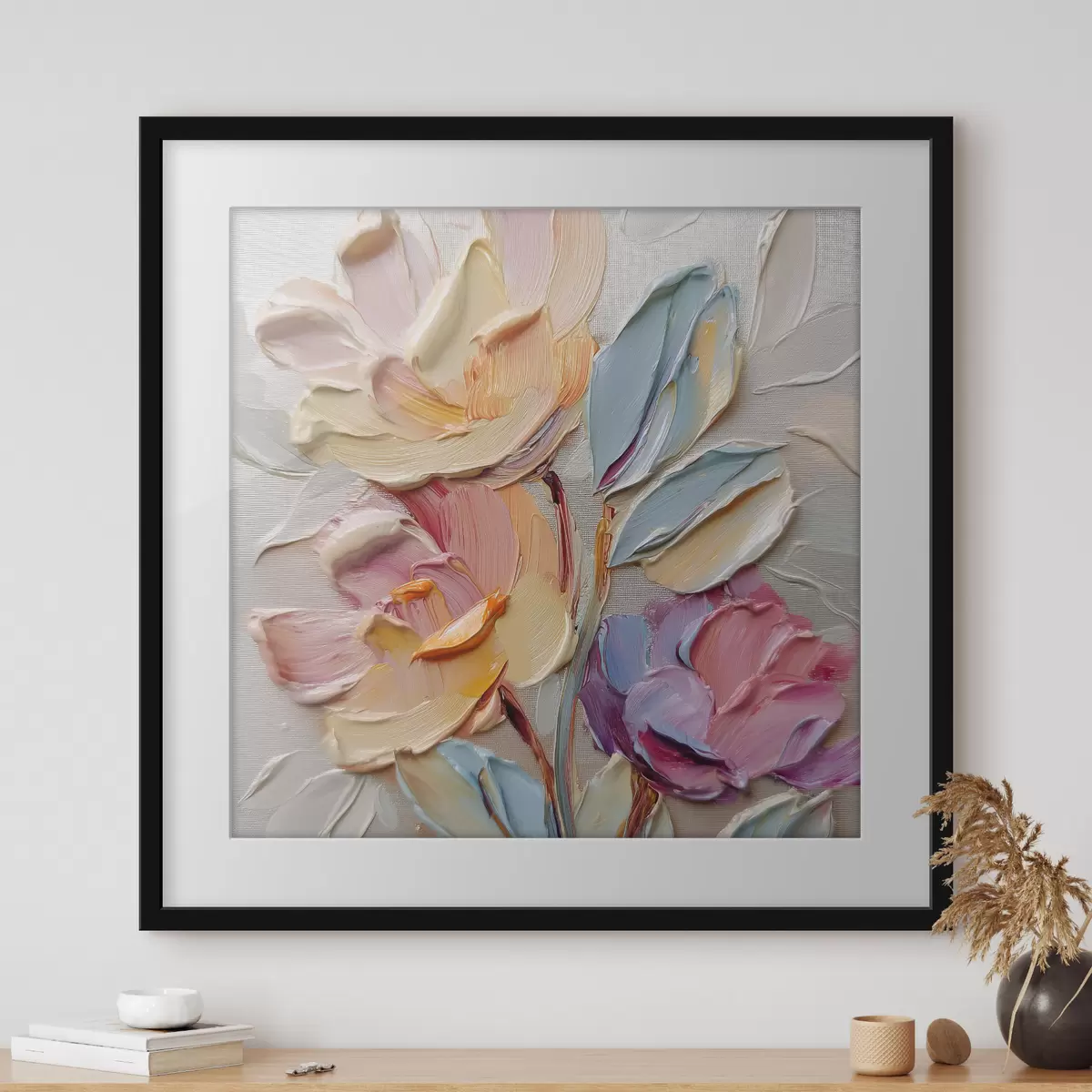 Poster Pétalos en pastel f44240