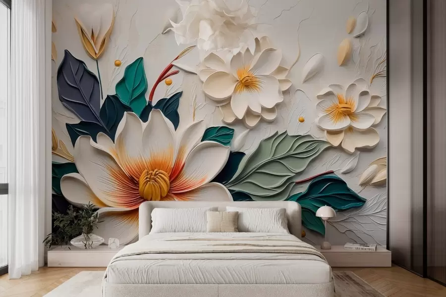 murales de pared Flores decorativas w03904
