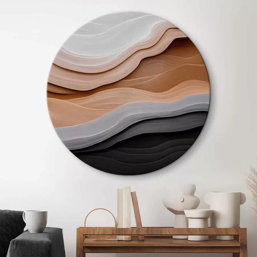 murales de pared Ondas abstractas r44258