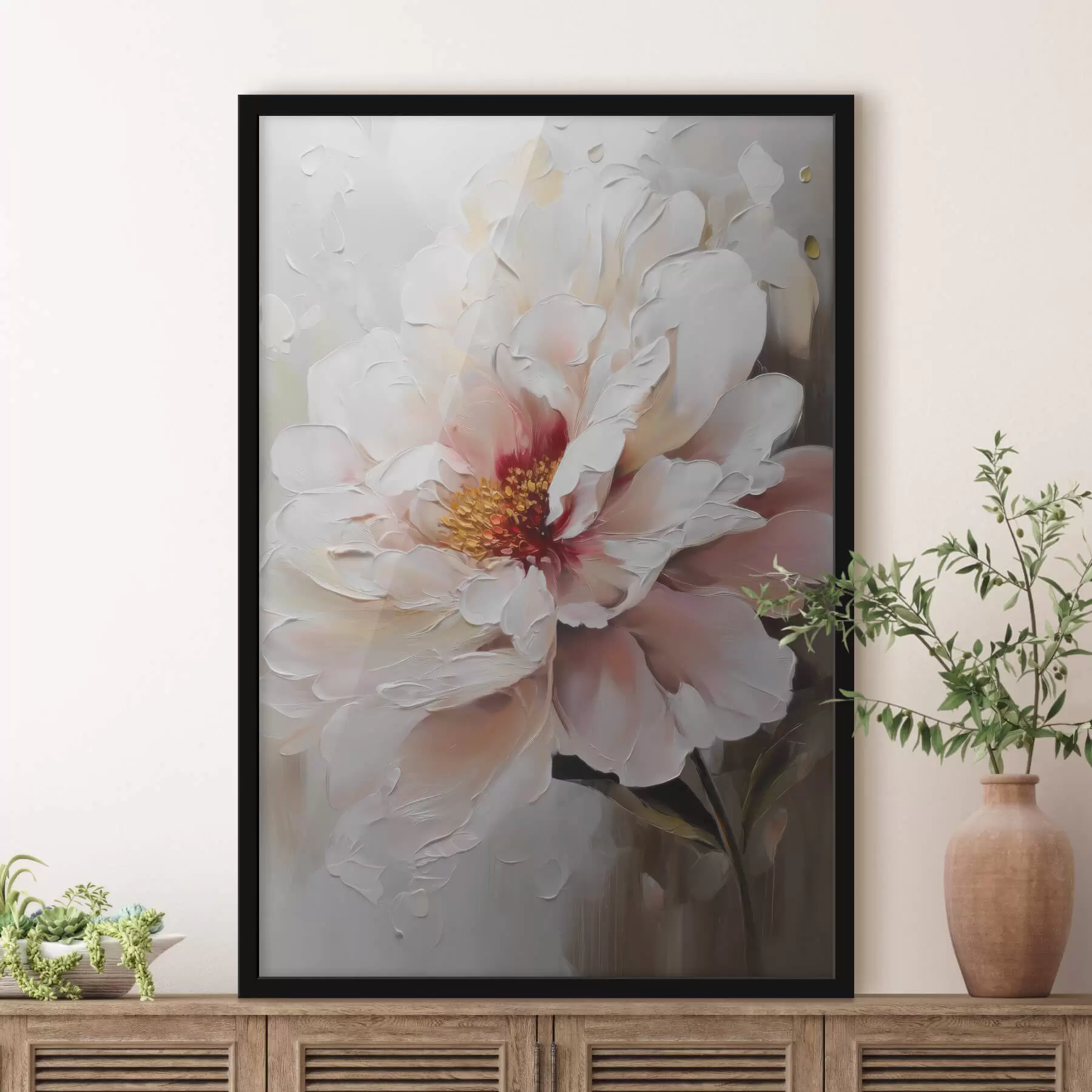 murales de pared Flor grande f44256