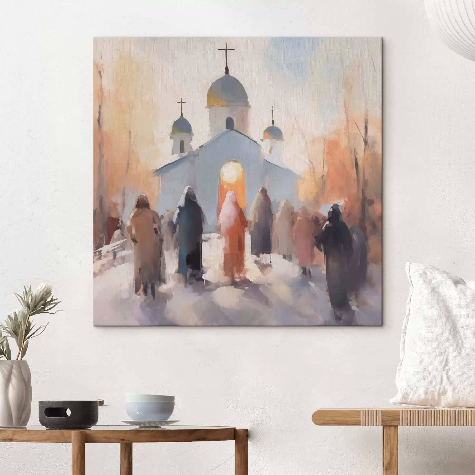 murales de pared Iglesia s44286