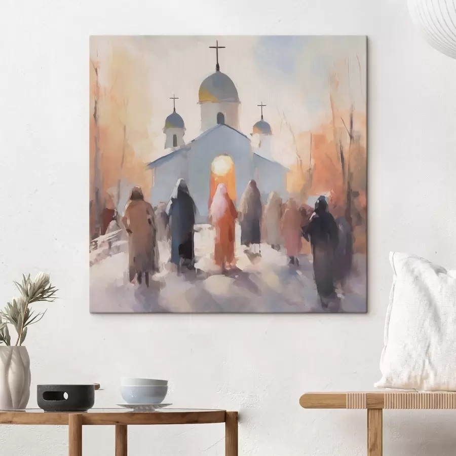 murales de pared Iglesia s44286