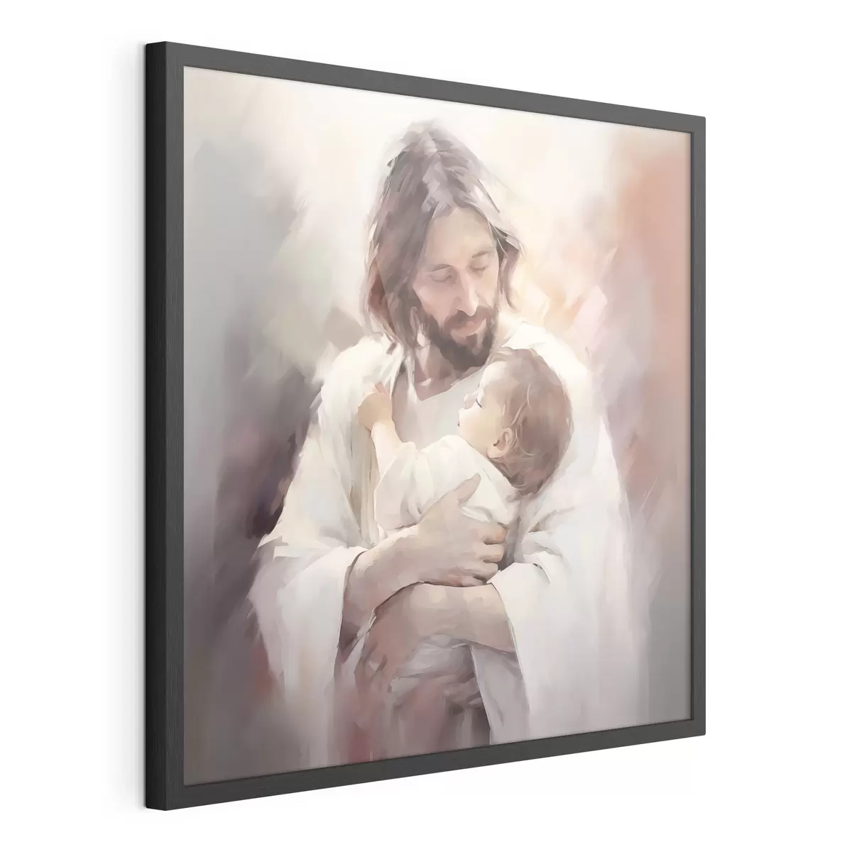 Poster Jesús con un niño f44283