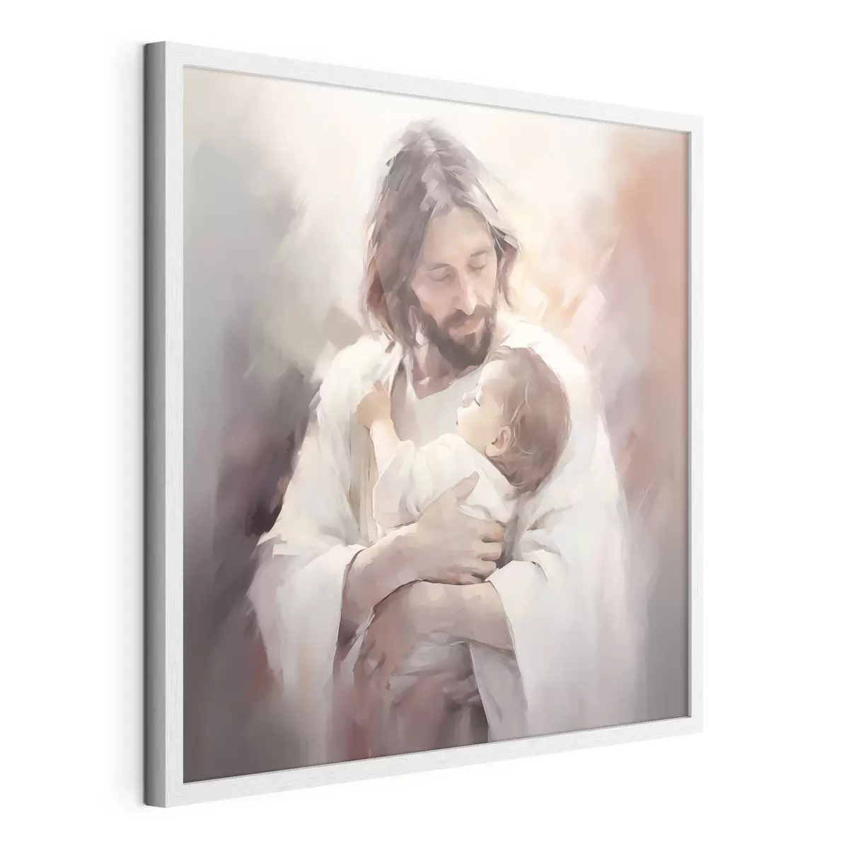 Poster Jesús con un niño f44283