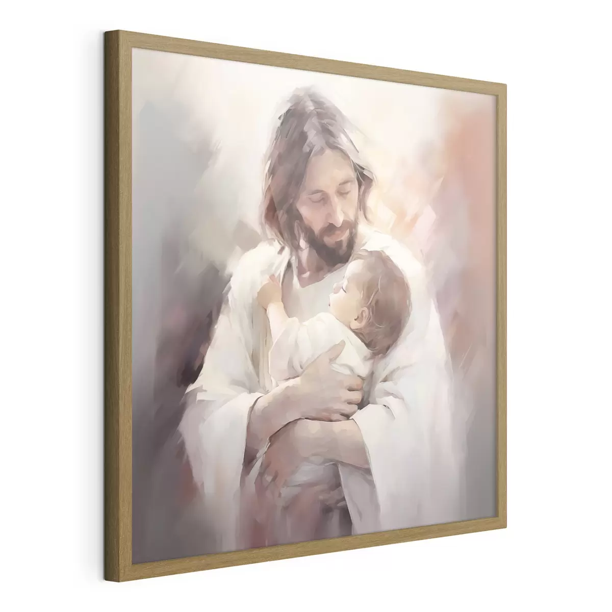 Poster Jesús con un niño f44283