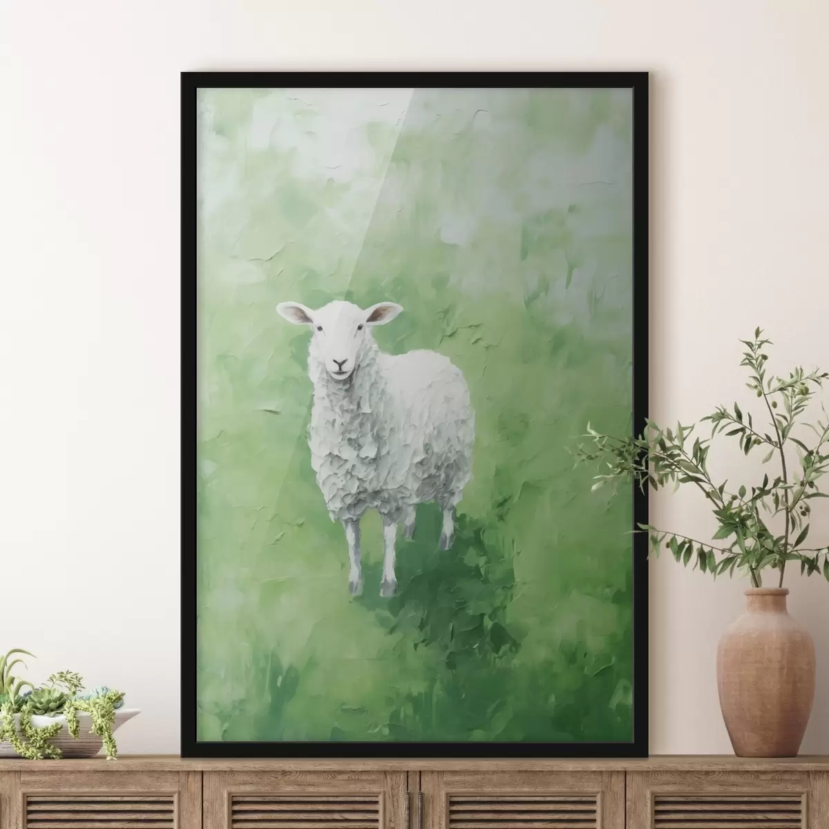 Poster Ovejas en el campo f44284