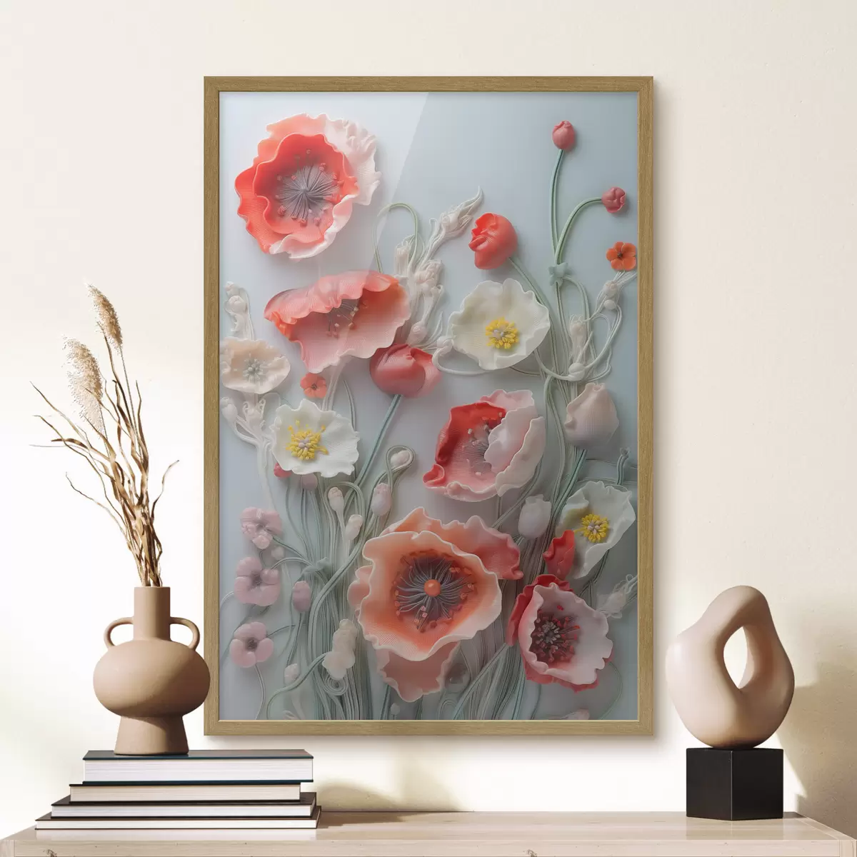 Poster Amapolas de campo f44295
