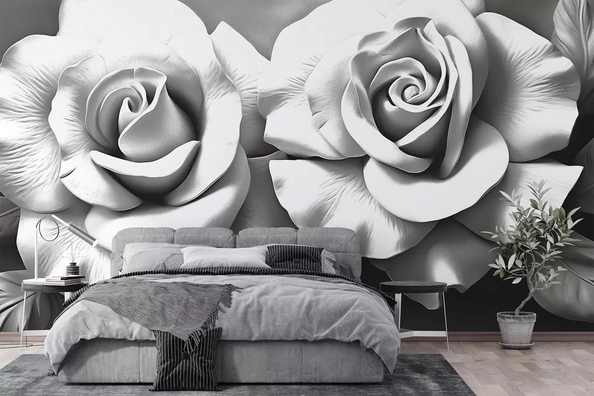 murales de pared Rosas w03887